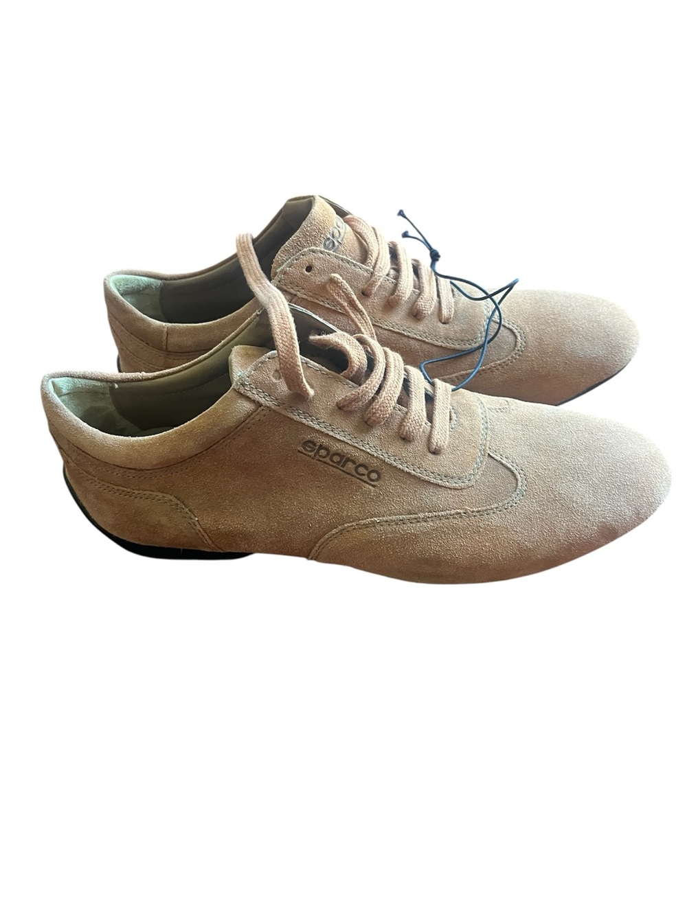 Sparco Imola-GP Mens brown/tan suede GP Sneakers Sport Casual Racing shoes